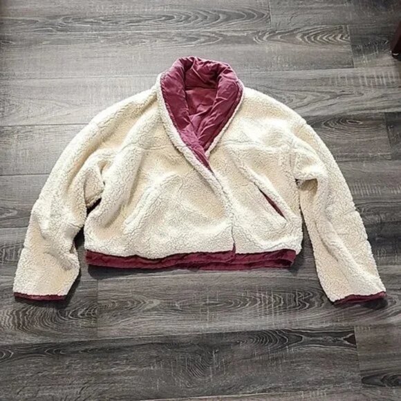🎉 Free People Movement reversible sherpa 'Mix It Up' Jacket 🎉 - Picture 2 of 7